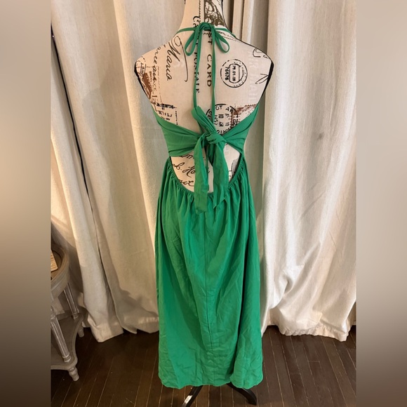 SHEIN Vibrant Green Maxi Dress - Picture 2 of 3